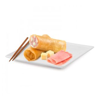 Rollo De Jamón York Con Queso