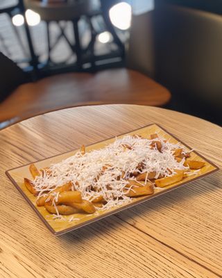 Cartofi cu branza rasa