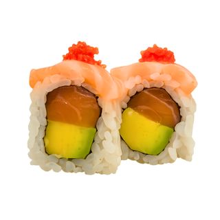 48.Roll uramaki salmón (8 uds)