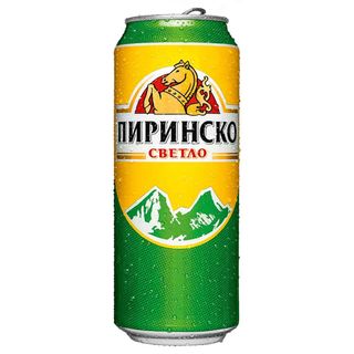 Българска Бира Пиринско "Светло" (500мл - кен)