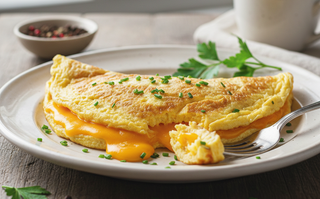 Omletă cu cașcaval