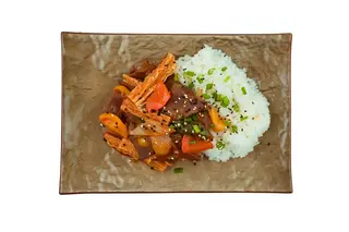 Мясо с овощами (350г)