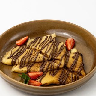 Блины с нутеллой