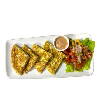 Omlette Aux Crevettes