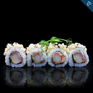 Uramaki surimi roll