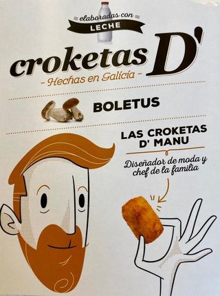 Croquetas De Boletus  (8 Uds.)