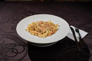 Tagliatelle con salmone