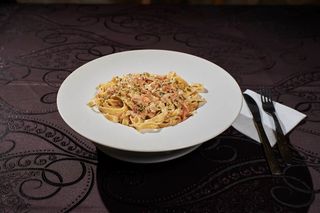 Tagliatelle con salmone