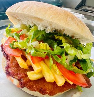Șnițel cu carne de pui
