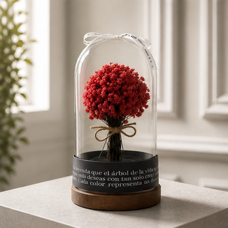 Árbol De La Vida Rojo (Amor)