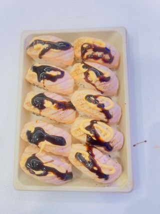 Nigiri flameado de salmon 10 uds.