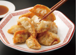 37 Ravioli giapponesi di gamberi alla piastra 5 pezzi