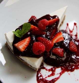 Cheesecake de frutos vermelhos