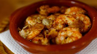 Langostinos Al Ajillo (Ración)