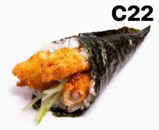 Temaki Camarão panado c22