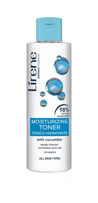 Toner hidratant Lirene  98% ingrediente naturale, 200ml