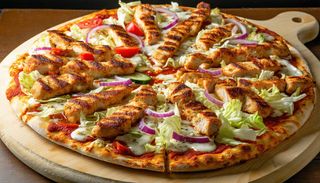 Pizza Kebab pui mica