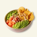 Poke Crispy Salmón.