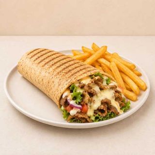 Cheesy Durum Kebab