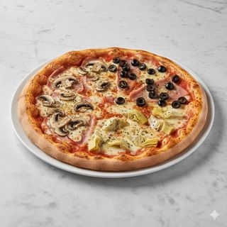 Pizza De 4 Estaciones