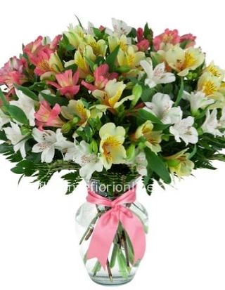 mazzo di alstromeria