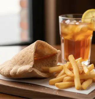 Menú pita integral