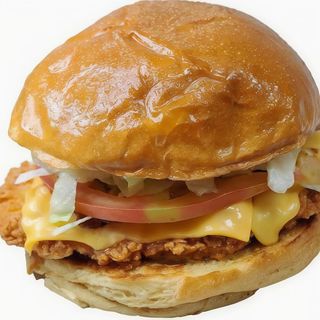 Hamburguesa de pollito feliz