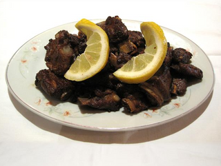 192. Свинско с ребра и черен пипер