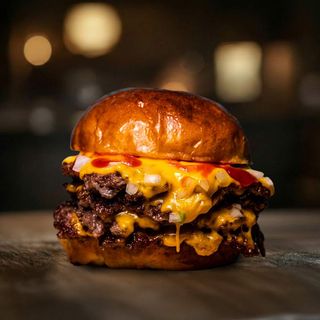 Original Cheese double double burger