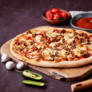 Pizza Protein Bombo (30 Cm.)