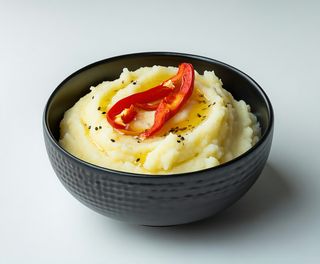 Piure de cartofi cu ardei copt