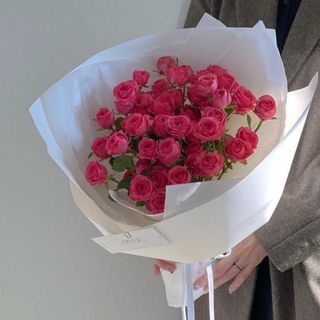 მალინისფერი ჯუჯა ვარდები (5)