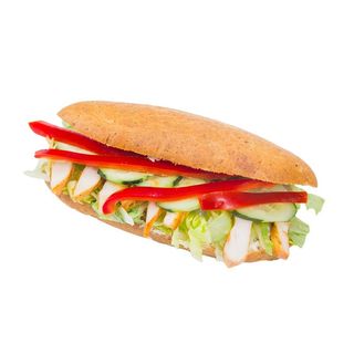 Bagheta cu pui grill