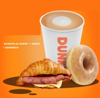 Savory Sandwich + 1 Donut + 1 Drink