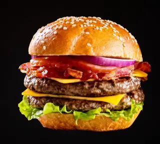 Double cheeseburger