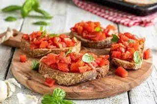 Bruschetta Mozzarella e pomodoro
