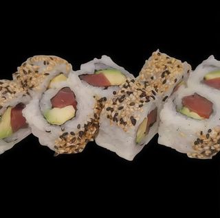 Uramaki de atún con aguacate (8 uds.)