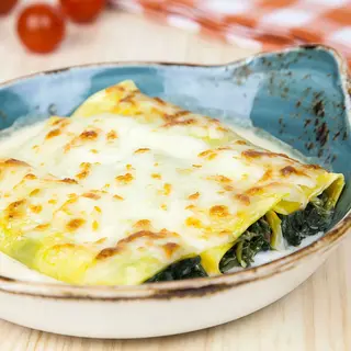 Canneloni di pollo specke spinaci