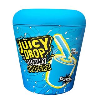 Juicy Drop Gummy Dipperz Raspberry