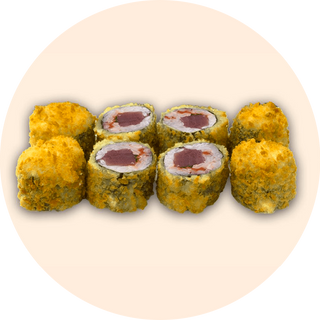 Makis De Crunchy De Atún Picante (8 Pzs.)