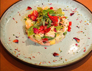 Tartare d’Avocat et gambas