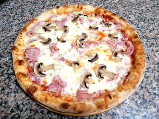 Pizza Prosciutto Cotto e Funghi Ø32cm