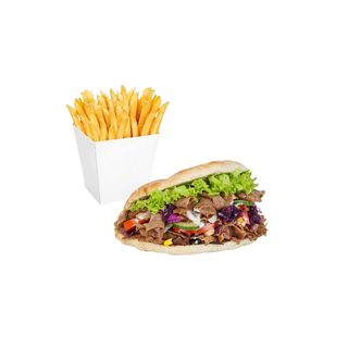 Döner con patatas