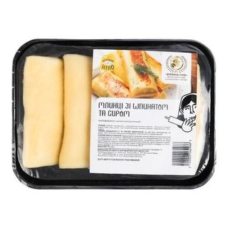 Млинці з сиром та шпинатом заморожені  (415г)