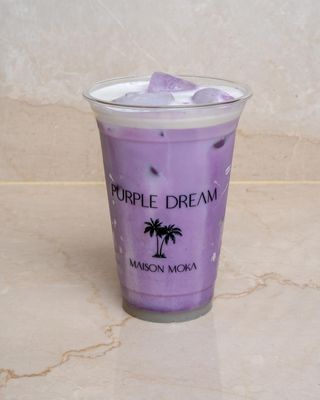 Ube Latte Coco