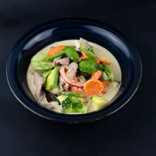 Thai Curry Verde (Medio Picante) y Arroz