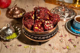 Lokum cu rodie şi merişor