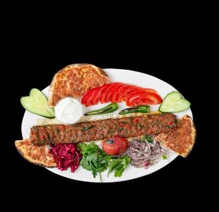 Бейти кебаб с чесноком