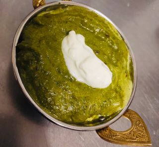 Palak paneer