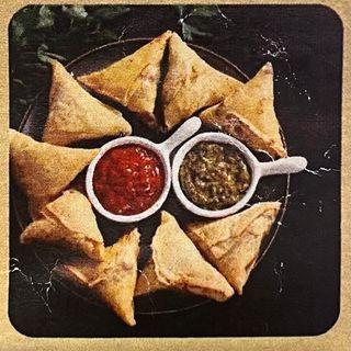 Samosa chaat - 1 porzione